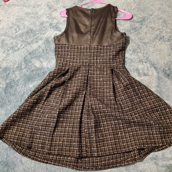 Black plaid dress - Picture 2 of 3